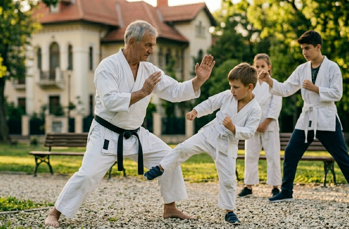 Karate în Herăstrău: 3 Mituri demontate direct pe iarbă